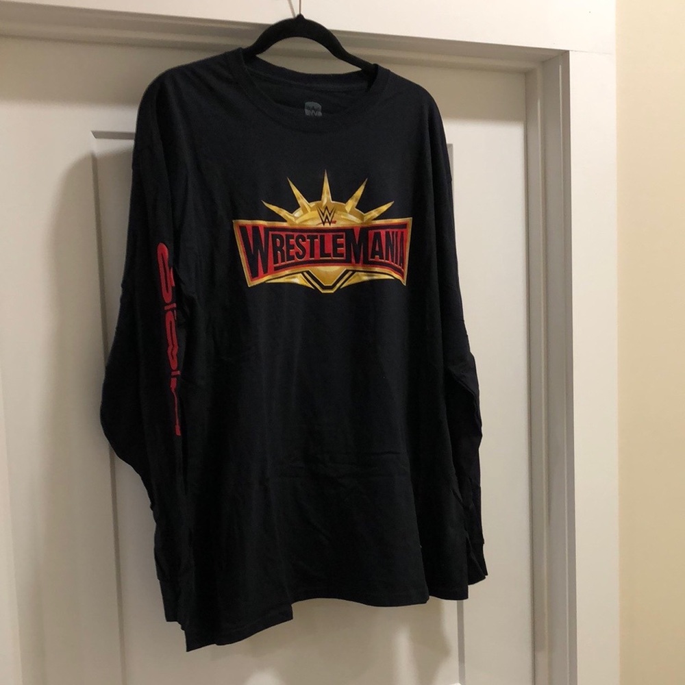 COPY - WWE 2019 Wrestlemania long sleeve t-shirt